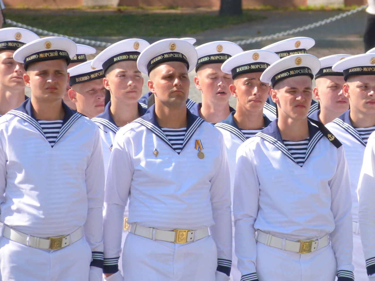 Военная форма матроса ВМФ РФ