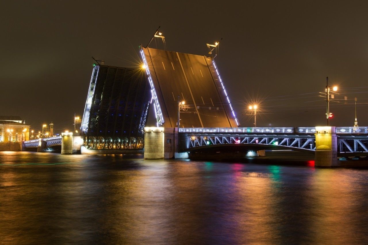 Дворцовый мост санкт петербург