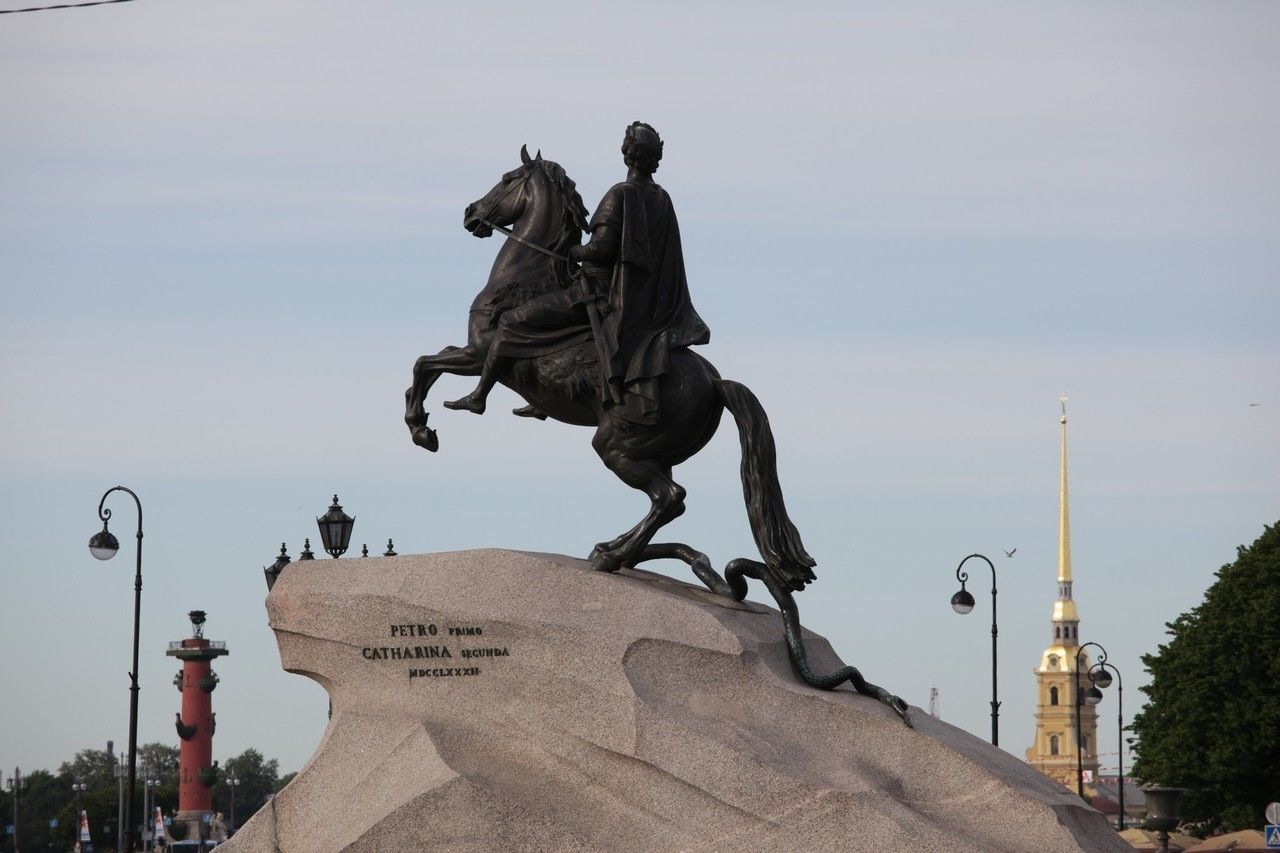 Медный всадник исаакиевский собор