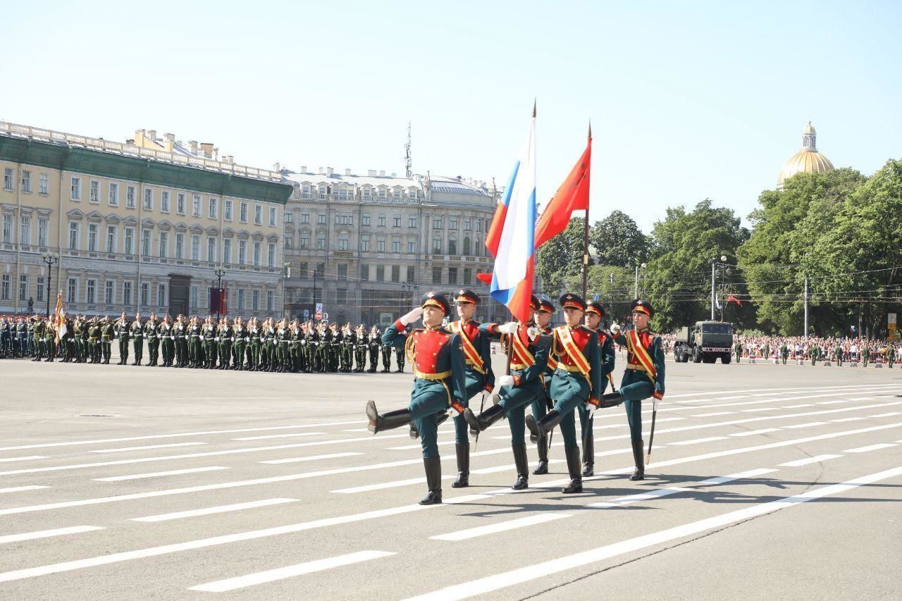 Парад Победы Дворцовая площадь