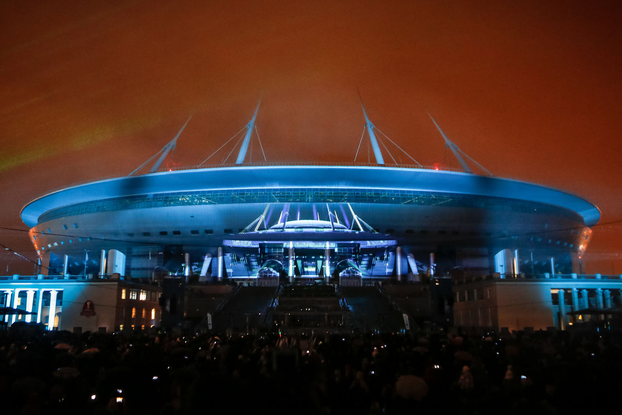 Питерский стадион Зенит Арена