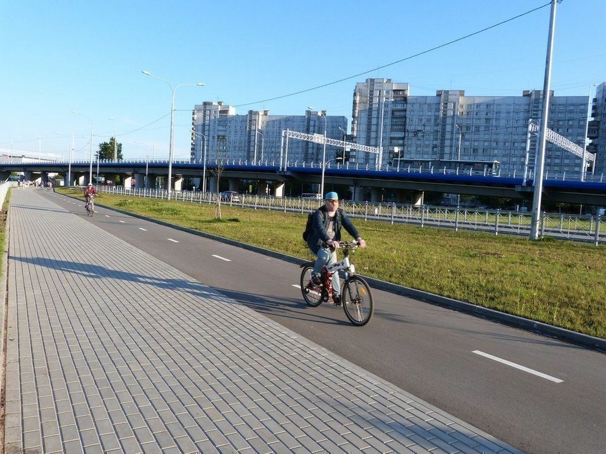 Велодорожки в санкт петербурге